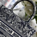 Christian Dior Small Dior Book Tote Blue, For Women, Women’s Handbags 26.5cm/10.5in CD M1265ZRGO_M928