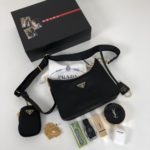 Prada Re-Edition 2005 Re-Nylon Bag Black For Women, Women's Bags 8.6in/22cm 1BH204_R064_F0632_V_V9L