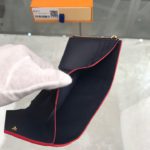 Louis Vuitton Victorine Wallet Monogram Empreinte Navy Blue/ Red For Women, Women's Wallets 4.7in/12cm LV M64577
