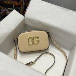 Dolce & Gabbana Crossbody 3.5 Bag Beige For Women 7.5in/19cm DG BB7095AW57680404
