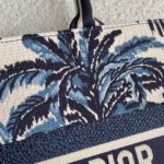 Christian Dior Large Blue Multicolor Dior Book Tote Canvas For Women 42cm/16.5in CD