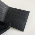 Prada Saffiano Wallet Black For Women, Women's Wallets 4.5in/11cm