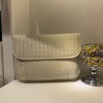 Bottega Veneta Functional Chest Bag White, For Women, Women's Bags 10.2in/26cm