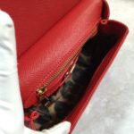 Dolce & Gabbana Medium Sicily Handbag In Dauphine Red For Women 10.2in/26cm DG BB4347A100180303