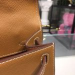 Hermes Mini Kelly KP Pochette Gold For Women Gold Toned Hardware 8.7in/22cm