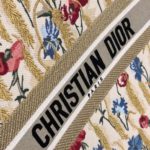 Christian Dior Large Dior Book Tote White Multicolor, For Women, Women’s Handbags 16.5in/42cm CD