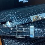 Saint Laurent Manhattan Small Shoulder Bag Black For Women 9.4in/24cm YSL