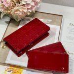 Christian Dior Lady Dior Pouch Red, For Women, Women’s Handbags 8.5in/21.5cm CD S0204OVRB_M323