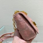 Christian Dior Medium Dior Caro Bag Pink, For Women, Women’s Handbags 25.5cm/10in CD