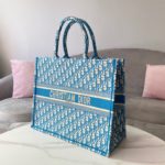 Christian Dior Large Dior Book Tote Blue, For Women, Women’s Handbags 16.5in/42cm CD