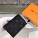 Louis Vuitton Victorine Wallet Monogram Empreinte Black For Women, Women's Wallets 4.7in/12cm LV M64060
