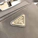 Prada Re-Nylon And Saffiano Belt Bag Black For Women, Women's Bags 8.2in/21cm 2VL977_2DMG_F0002_V_WOO