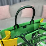 Christian Dior Large Dior Book Tote Green, For Women, Women’s Handbags 16.5in/42cm CD