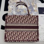 Christian Dior Medium Dior Book Tote Red, For Women, Women’s Handbags 14in/36cm CD