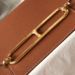 Hermes Mini Evercolor Sac Roulis 19 Brown For Women, Women's Handbags, Shoulder Bags 7.5in/19cm