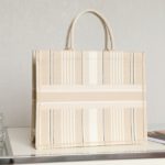 Christian Dior Large Dior Book Tote Cream, For Women, Women’s Handbags 16.5in/42cm CD