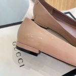 Gucci Women's Ballet Flat With Horsebit Pink For Women GG