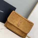 Saint Laurent Niki Medium Chain Bag Brown For Women 11in/28cm YSL P00454259