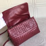 Bottega Veneta Classic Intrecciato Red, For Women, Women’s Bags 8.9in/22.5cm