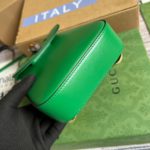 Gucci Bamboo Mini Handbag Green For Women, Women's Bags 6.2in/16cm GG