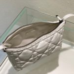 Christian Dior Medium DiorTravel Nomad Pouch White, For Women, Women’s Handbags 8.5in/22cm CD S5554BMIG_M030