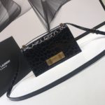 Saint Laurent Cassandra Small Crossbody Bag With Stone Print Black For Women 7.4in/19cm YSL