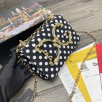 Dolce & Gabbana DG Girls CrossBody Bag With Polka Dots Muticolour For Women 8.3in/21cm DG