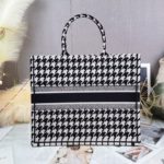 Christian Dior Large Dior Book Tote Black, For Women, Women’s Handbags 16.5in/42cm CD