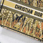 Christian Dior Large Dior Book Tote Yellow Multicolor, For Women, Women’s Handbags 16.5in/42cm CD