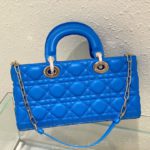 Christian Dior Lady D-Joy Bag Blue, For Women, Women’s Handbags 26cm/10in CD