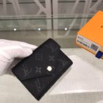 Louis Vuitton Victorine Wallet Monogram Empreinte Black For Women, Women's Wallets 4.7in/12cm LV M64060