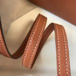 Hermes Mini Evercolor Sac Roulis 19 Brown For Women, Women's Handbags, Shoulder Bags 7.5in/19cm