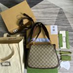 Gucci Blondie Medium Shoulder Bag Beige For Women, Women's Bags 11.4in/29cm GG ‎699210 96IWG 8745
