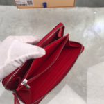Louis Vuitton Clemence Wallet Epi Red For Women, Women's Wallets 7.5in/19cm LV M60913