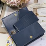 Christian Dior Lady Dior Pouch Midnight Blue, For Women, Women’s Handbags 8.5in/21.5cm CD