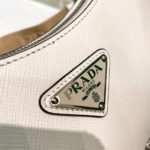 Prada Re-Edition 2005 Re-Nylon Mini Bag White For Women, Women's Bags 8.6in/22cm 