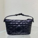 Christian Dior Small DiorTravel Nomad Pouch Black, For Women, Women’s Handbags 6in/15cm CD S5553BMIG_M900