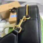 Gucci Matelasse Shoulder Bag Black For Women, Women's Bags 8.5in/22cm GG 702234 UM8HG 1046