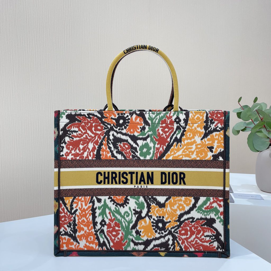 Christian Dior Large Dior Book Tote Multicolor, For Women, Women’s Handbags 16.5in/42cm CD