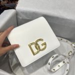 Dolce & Gabbana Crossbody 3.5 Bag White For Women 6.9in/18cm DG BB7037AW57680002