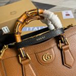 Gucci Diana Small Tote Bag Brown For Women, Women's Bags 11in/27cm GG
