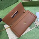 Gucci Diana Chain Wallet With Bamboo Red For Women, Women's Bags 7.4in/19cm GG
