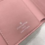 Louis Vuitton Capucines Sweet Brogues Taurillon Pink For Women, Women's Wallets 5.3in/13.5cm LV 