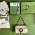 Gucci Dionysus Small GG Bag Beige For Women, Women's Bags 10in/25cm GG ‎499623 UULBN 9683