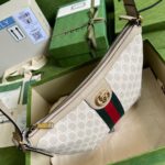 Gucci Ophidia GG Small Shoulder Bag Beige For Women, Women's Bags 11.8in/30cm GG 598125 UULAT 9682