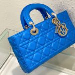 Christian Dior Lady D-Joy Bag Blue, For Women, Women’s Handbags 26cm/10in CD