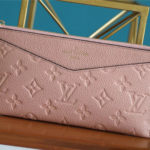 Louis Vuitton Pochette Melanie BB Monogram Empreinte Pink For Women, Women's Wallets 7.9in/20cm LV