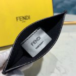 Fendi Card Holder Black For Women, Women's Wallet 3.9in/10cm FF 8M0269