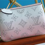 Louis Vuitton Key Pouch Mahina Magnolia Pink For Women, Women's Wallets 5.1in/13cm LV M69508
