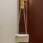 Dolce & Gabbana Polished 3.5 Phone Bag Silver For Women 7.3in/19cm DG